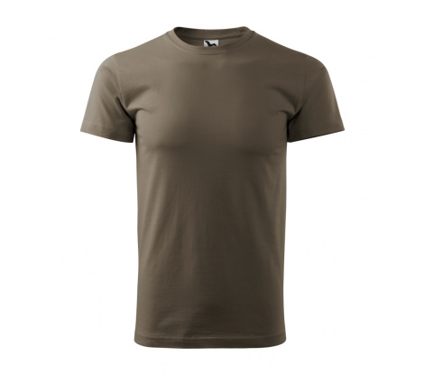 Tričko pánske MALFINI® Basic 129 army veľ. 4XL