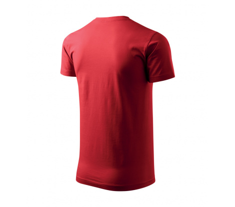 Tričko pánske MALFINI® Basic 129 červená veľ. S