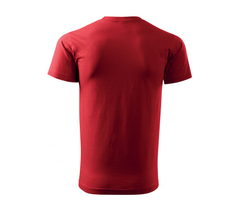Tričko pánske MALFINI® Basic 129 červená veľ. M