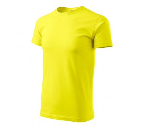 Tričko pánske MALFINI® Basic 129 citrónová veľ. XL