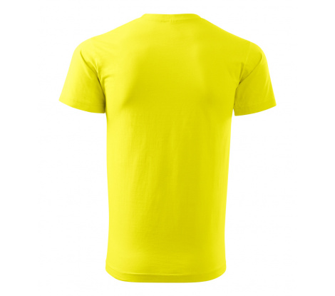Tričko pánske MALFINI® Basic 129 citrónová veľ. XS