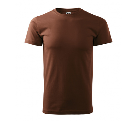 Tričko pánske MALFINI® Basic 129 čokoládová veľ. 2XL