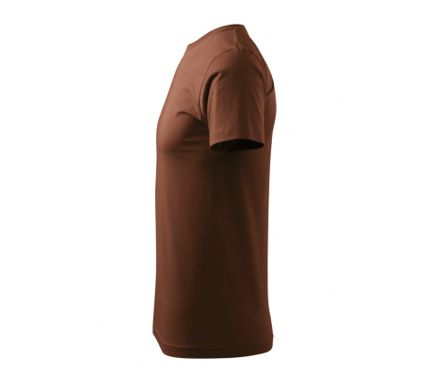 Tričko pánske MALFINI® Basic 129 čokoládová veľ. XL
