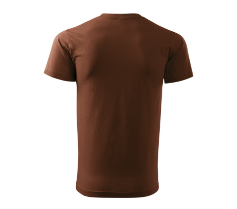 Tričko pánske MALFINI® Basic 129 čokoládová veľ. 3XL