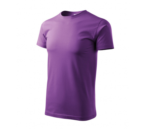 Tričko pánske MALFINI® Basic 129 fialová veľ. L