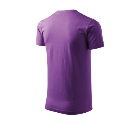 Tričko pánske MALFINI® Basic 129 fialová veľ. L