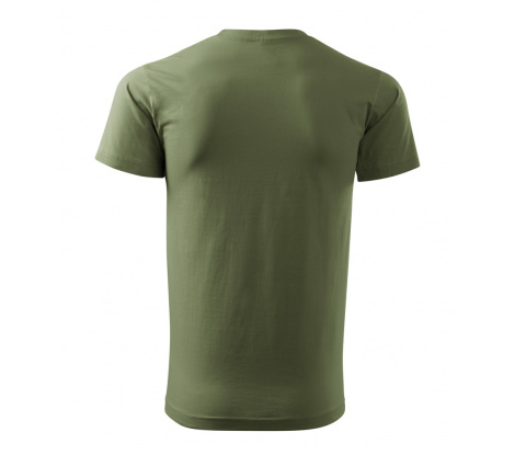 Tričko pánske MALFINI® Basic 129 khaki veľ. 3XL