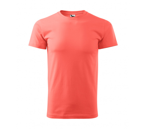 Tričko pánske MALFINI® Basic 129 korálová veľ. M