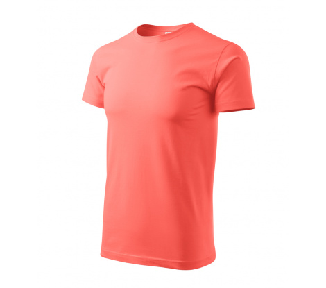 Tričko pánske MALFINI® Basic 129 korálová veľ. L