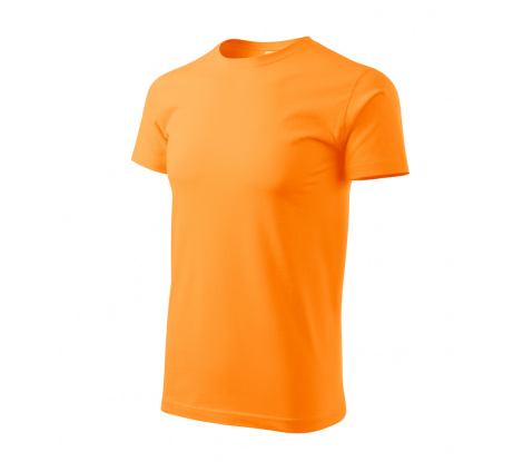 Tričko pánske MALFINI® Basic 129 mandarínková oranžová veľ. L