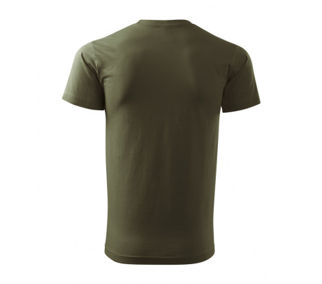 Tričko pánske MALFINI® Basic 129 military veľ. M
