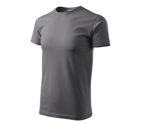 Tričko pánske MALFINI® Basic 129 oceľovo sivá veľ. M