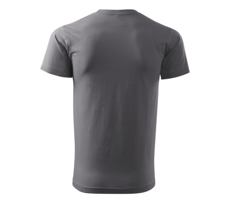 Tričko pánske MALFINI® Basic 129 oceľovo sivá veľ. 3XL