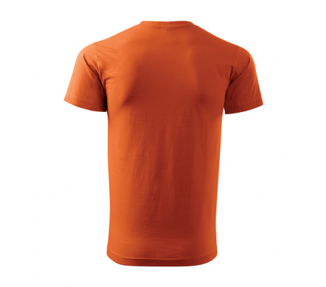 Tričko pánske MALFINI® Basic 129 oranžová veľ. L