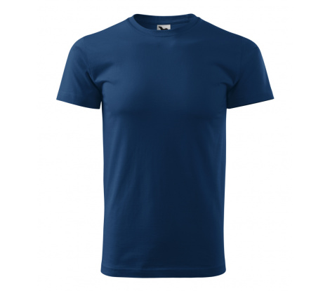 Tričko pánske MALFINI® Basic 129 polnočná modrá veľ. L