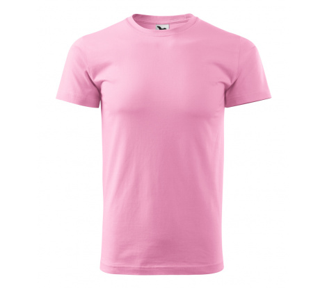 Tričko pánske MALFINI® Basic 129 ružová veľ. 2XL