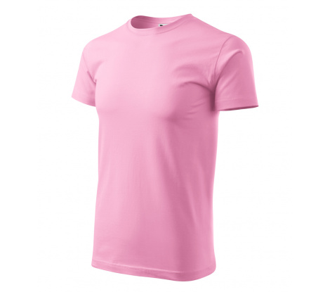 Tričko pánske MALFINI® Basic 129 ružová veľ. XS
