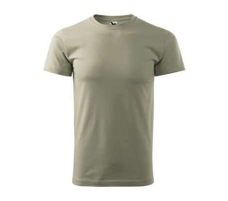 Tričko pánske MALFINI® Basic 129 svetlá khaki veľ. M