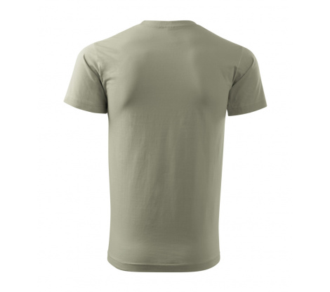 Tričko pánske MALFINI® Basic 129 svetlá khaki veľ. XS
