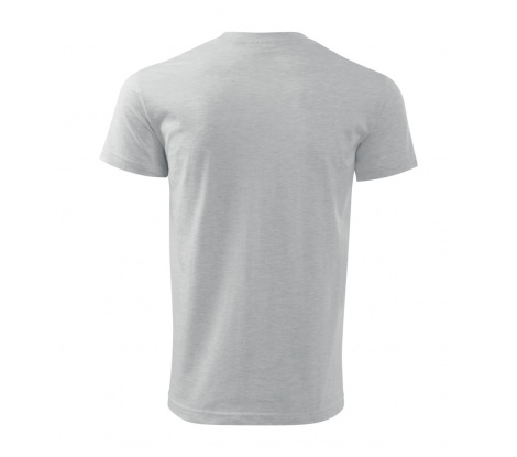 Tričko pánske MALFINI® Basic 129 svetlosivý melír veľ. XL