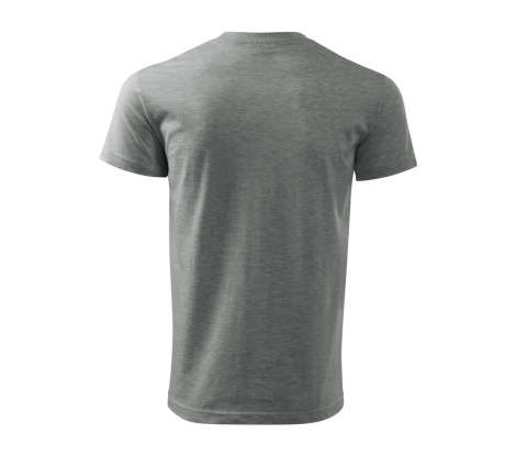 Tričko pánske MALFINI® Basic 129 tmavosivý melír veľ. 5XL