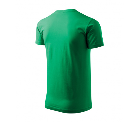 Tričko pánske MALFINI® Basic 129 trávová zelená veľ. 4XL