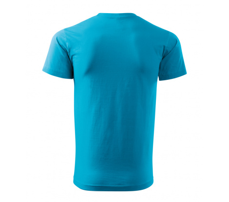 Tričko pánske MALFINI® Basic 129 tyrkysová veľ. XL