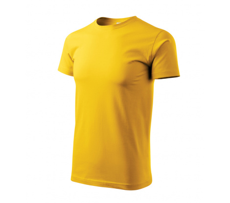 Tričko pánske MALFINI® Basic 129 žltá veľ. 4XL