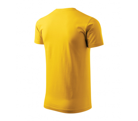 Tričko pánske MALFINI® Basic 129 žltá veľ. XS