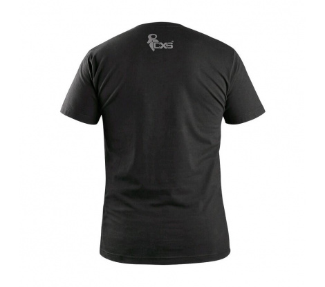 Pánske tričko s potlačou Cxs WILDER čierne veľ. XL