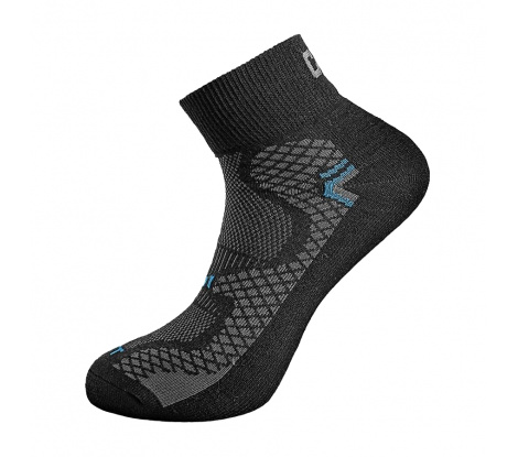 Ponožky CXS SOFT čierno-modré veľ. 39