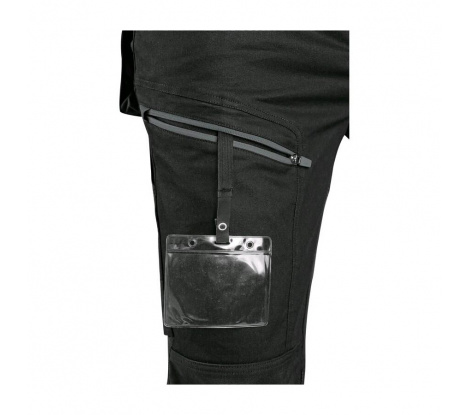 Pánske pracovné nohavice Cxs Leonis čierno-sivé veľ. 50