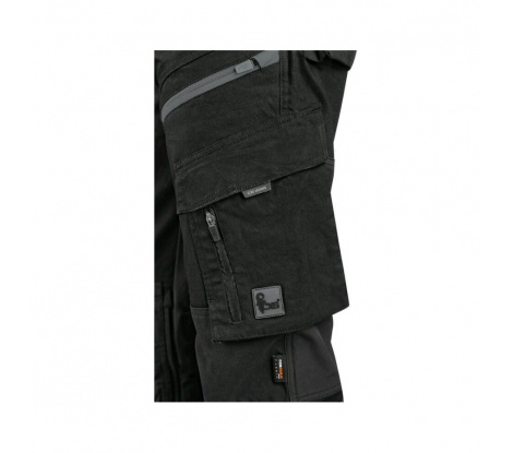 Pánske pracovné nohavice Cxs Leonis čierno-sivé veľ. 50