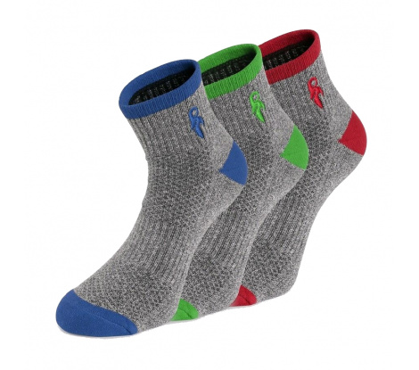 Pracovné ponožky CXS PACK - balenie 3 párov, veľ. 43-45