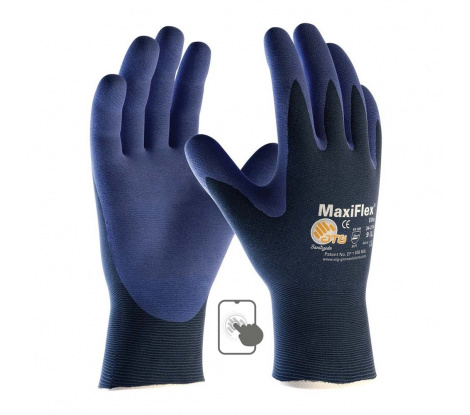 Pracovné rukavice ATG MaxiFlex Elite 34-274, veľ. 7