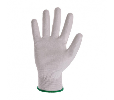 Povrstvené rukavice BRITA biele, veľ. 7