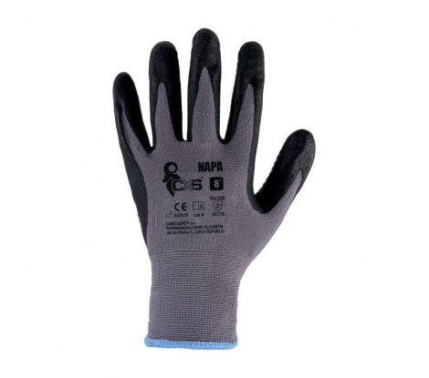 Povrstvené pracovné rukavice Cxs Napa s terčíkmi, veľ. 10