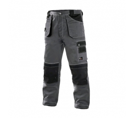 Predĺžené zateplené nohavice CXS ORION TEODOR sivo-čierne veľ. 56-58