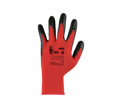 Polomáčané rukavice v latexe Cxs MERU veľ. 10