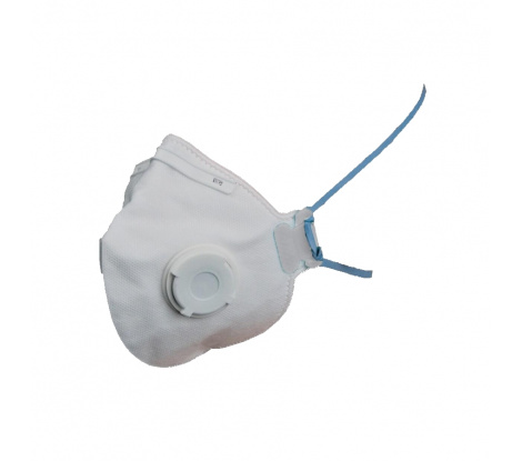 Skladací respirátor CXS SPIRO P2 HY8222 s výdychovým ventilom
