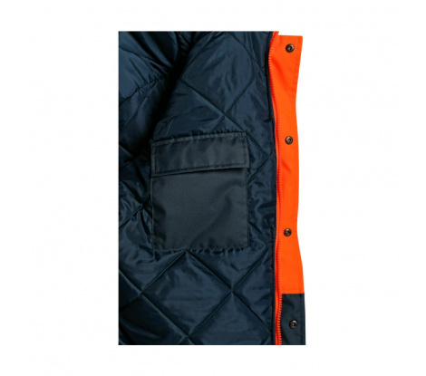 Zimná reflexná oranžová bunda CXS Oxford, veľ. XL