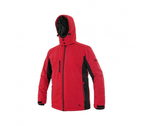 Zimná bunda CXS VEGAS červeno-čierna, veľ. 4XL