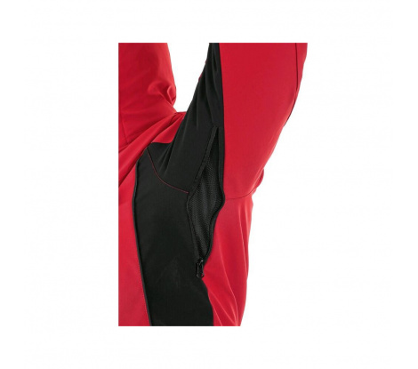 Zimná bunda CXS VEGAS červeno-čierna, veľ. XL