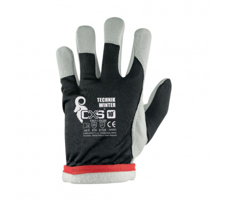 Zimné pracovné rukavice CXS Technik Winter veľ. 9