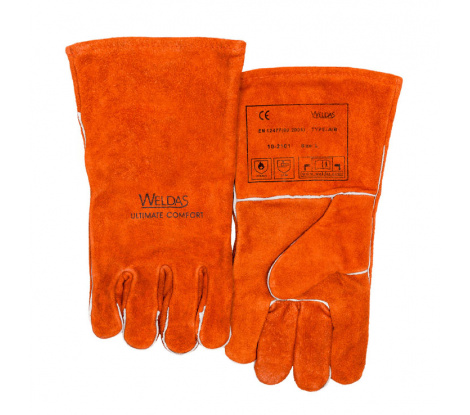 Zváračské rukavice oranžové Weldas 10-2101 Ultimate Comfort veľ.10
