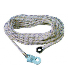 Bezpečnostné lano AC 100 s karabínou, 10 m