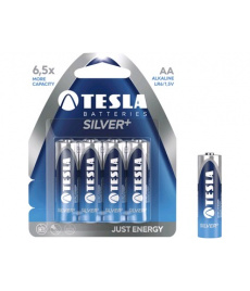 Batérie TESLA AA Silver+, 4ks