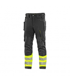 Pánske pracovné nohavice s reflexnými pásmi CXS NAOS