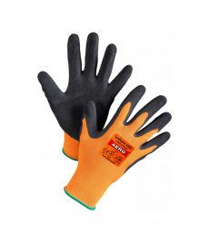 Pracovné rukavice Aero 1935 LexFoam, latex, reflex oranžové, do 100°C