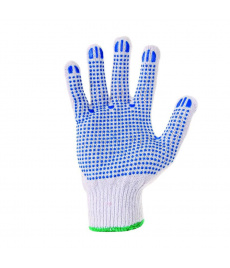 Textilné rukavice FALO s PVC terčíkmi